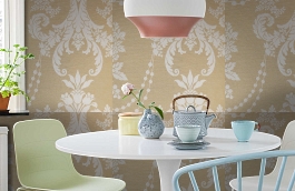 Обои KT4575 фото в интерьере кухни превью