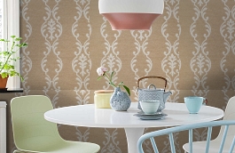 Обои KT5238 фото в интерьере кухни превью