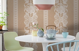 Обои KT7938 фото в интерьере кухни превью