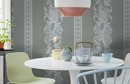 Обои KT7948 фото в интерьере кухни превью