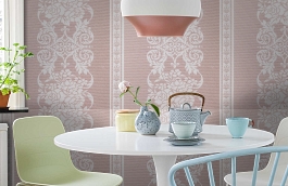 Обои KT7957 фото в интерьере кухни превью