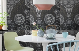 Обои KT80073 фото в интерьере кухни превью