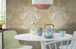 Обои KTE08006 фото в интерьере кухни превью