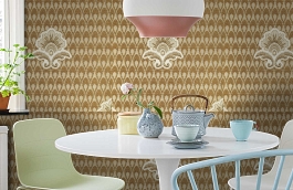 Обои KTE08007 фото в интерьере кухни превью