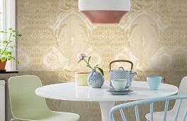 Обои KTE08012 фото в интерьере кухни превью