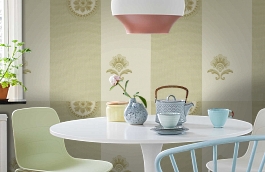 Обои KTE08020 фото в интерьере кухни превью