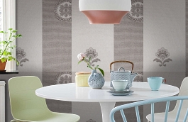 Обои KTE08026 фото в интерьере кухни превью