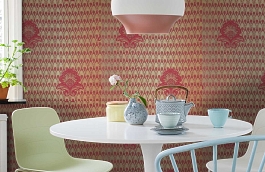 Обои KTE08031 фото в интерьере кухни превью