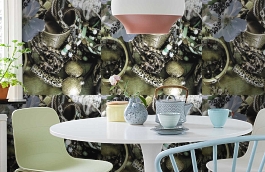 Обои 843552 фото в интерьере кухни превью