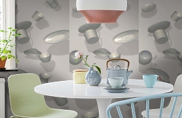 Обои 891300 фото в интерьере кухни превью