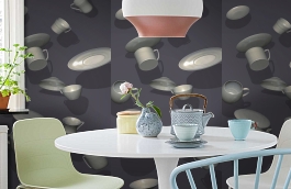 Обои 891317 фото в интерьере кухни превью