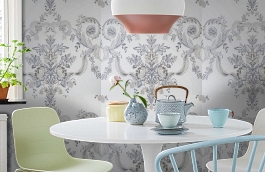 Обои 9250-G1 фото в интерьере кухни превью