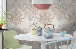 Обои 9250-M1 фото в интерьере кухни превью