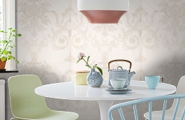 Обои 9250-P1 фото в интерьере кухни превью