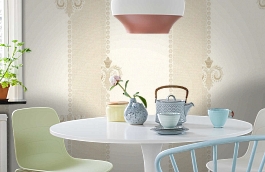 Обои 9260-Y1 фото в интерьере кухни превью