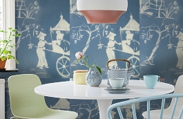 Обои F75.0001.C05 CHINO.22 C-0 фото в интерьере кухни превью