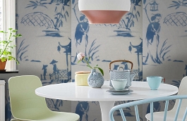 Обои F75.0002.C03 IZA C-03 фото в интерьере кухни превью