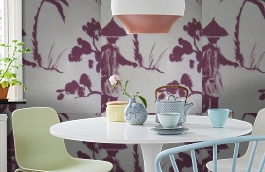 Обои F75.0002.C08 IZA C-08 фото в интерьере кухни превью