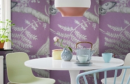 Обои F75.0004.A04 TOILE.39467 фото в интерьере кухни превью