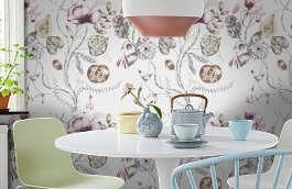 Обои 111488 фото в интерьере кухни превью