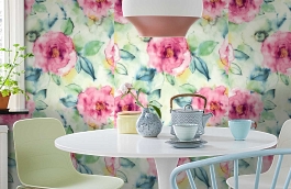 Обои JA41201F фото в интерьере кухни превью