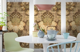 Обои MRV-02-4 фото в интерьере кухни превью