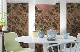 Обои MRV-04-3 фото в интерьере кухни превью