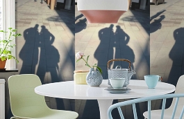 Обои 846607 фото в интерьере кухни превью