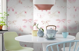 Обои 66334044 фото в интерьере кухни превью