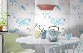 Обои 66336006 фото в интерьере кухни превью