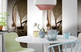 Обои MRN 25156244 фото в интерьере кухни превью