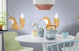 Обои MLW80006433 фото в интерьере кухни превью