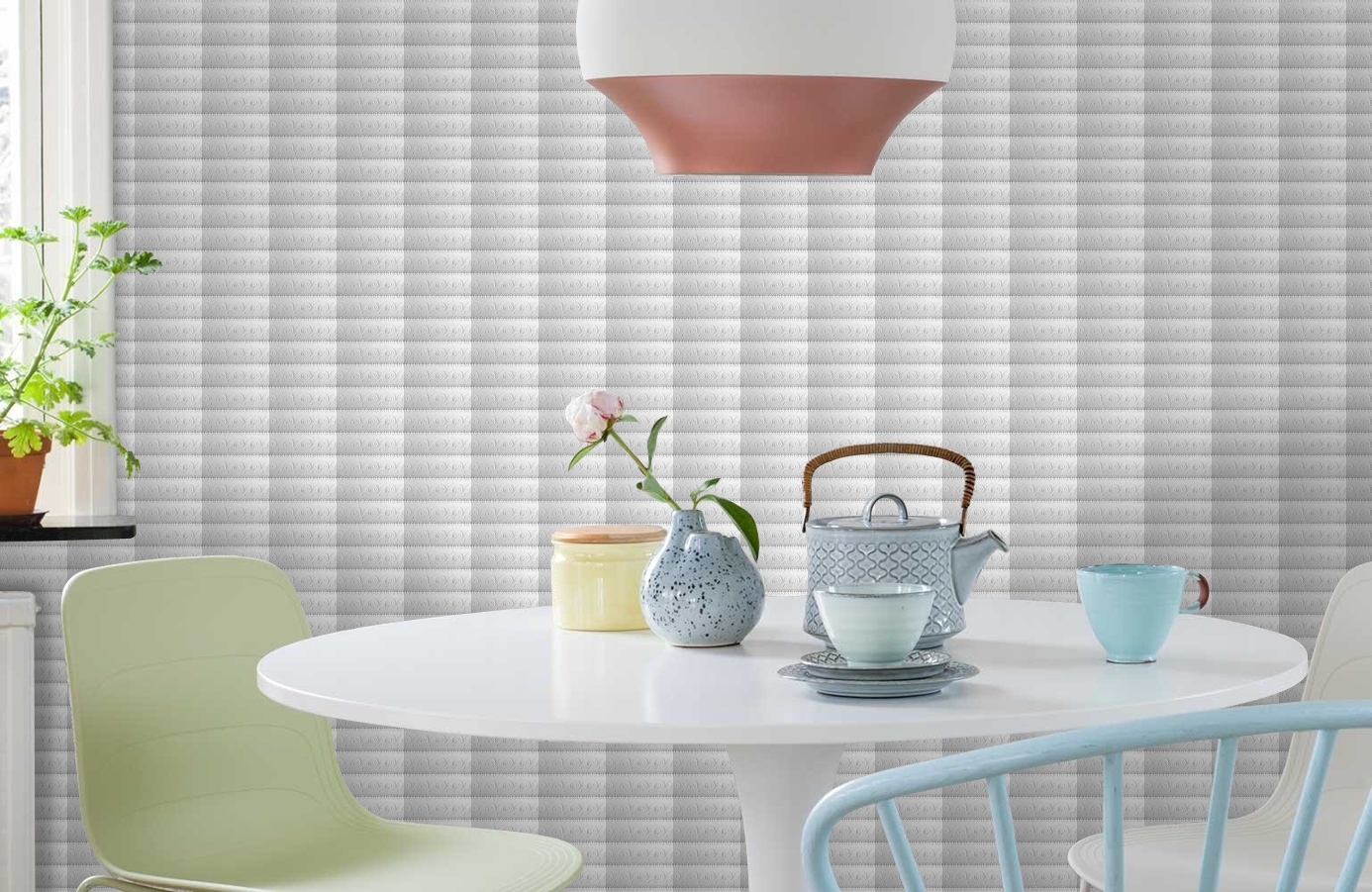 Обои 1888 фото в интерьере кухни