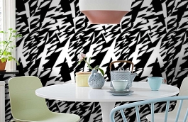 Обои 2764 фото в интерьере кухни превью