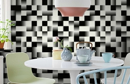 Обои 93/14045 фото в интерьере кухни превью