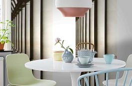 Обои MD902004 фото в интерьере кухни превью