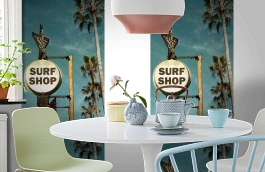 Обои MD902011 фото в интерьере кухни превью