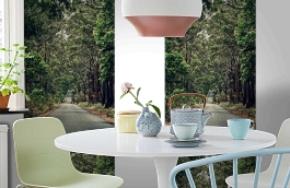 Обои MD902025 фото в интерьере кухни превью