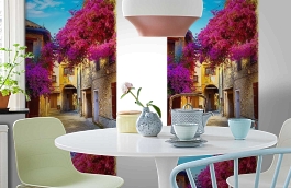 Обои MD902033 фото в интерьере кухни превью