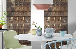 Обои MD902037 фото в интерьере кухни превью