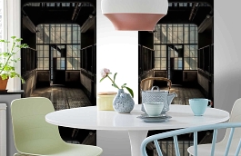 Обои MD902041 фото в интерьере кухни превью