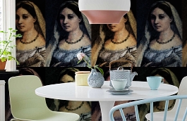 Обои 2209 фото в интерьере кухни превью