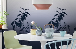 Обои DM208-1 фото в интерьере кухни превью