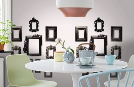 Обои DM226-1 фото в интерьере кухни превью