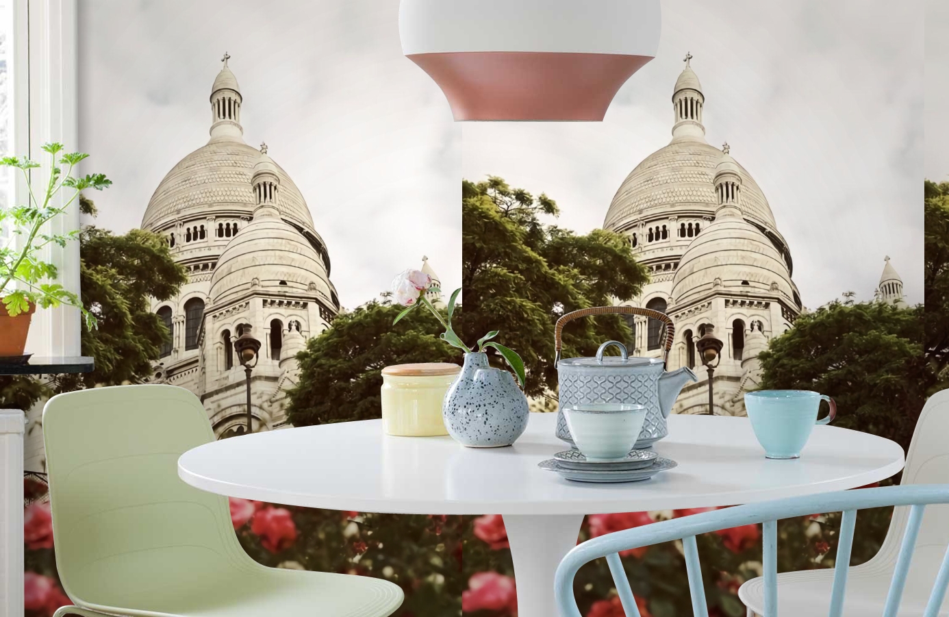 Обои E030401-4 фото в интерьере кухни