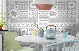 Обои P010701-4 фото в интерьере кухни превью