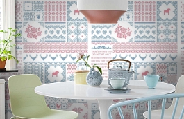 Обои P010703-4 фото в интерьере кухни превью