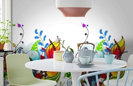 Обои P031303-4 фото в интерьере кухни превью