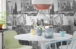 Обои P111101-4 фото в интерьере кухни превью