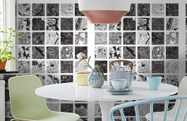 Обои P111401-4 фото в интерьере кухни превью